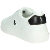Calvin Klein Jeans Nizke superge YW0YW01846 Bela | Shoptok.si