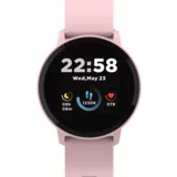 Canyon Lollypop SW-63, Smart watch, 1.3inches IPS full touch screen, Round watch, IP68 waterproof, multi-sport mode, BT5.0, compatibility with iOS and android, Pink, Host: 25.2*42.5*10.7mm, Strap: 20*250mm, 45g - CNS-SW63PP