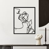 Wallity zidna dekoracija sweetness, 50 x 40 cm, crna | ePonuda.com