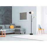 Globo 58909B - LED prigušiva stojeća lampa TIRANA 40W/230V + 5,5W crna | Eponuda.com