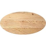 vidaXL Stolna ploča 100x50x2 cm od ovalna masivna hrastovina | shoptok.hr