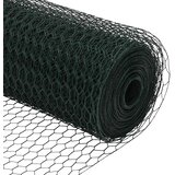  Heksagonalna ograda Zelena 1 x 10 m PVC | shoptok.hr
