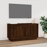 vidaXL TV ormarić smeđa boja hrasta 80x35x45 cm konstruirano drvo Cijene