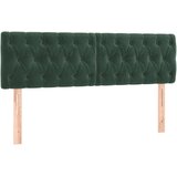 vidaXL Box spring postelja z vzmetnico temno zelen 140x190 c | Shoptok.si