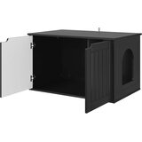  Mačja Kuća Crna 85 x 55 x 50,5 cm Konstruirano drvo | shoptok.hr