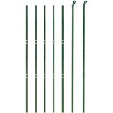  Ograda od žičane mreže sa šiljastim držačima zelena 2 x 10 m | shoptok.hr