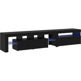 TV ormar 2 pcs Crni hrast 215 x 36,5 x 40 cm Konstruirano drvo | shoptok.hr