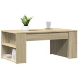  Stolić za kavu boja hrasta 102x55x42 cm konstruirano drvo Smeđa | shoptok.hr