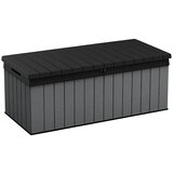 Keter Vrtna kutija za pohranu Darwin (D x Š x V: 65,3 x 142,5 x 54,5 cm, Siva, Plastika) | shoptok.hr