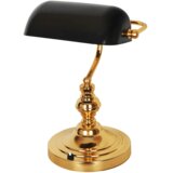 Mv Lux STONA LAMPA 1XE27 BANKARKA CRNA ZLATNA 12011 MVL Cene