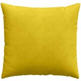 vidaXL Blazine za kavč 2 pcs Rumena 45 x 45 cm Žametna tkanina | Shoptok.si