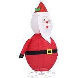  Ukrasna božićna figura Djeda Mraza LED luksuzna tkanina 60 cm Slike
