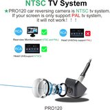 PARKVISION PRO120 širokokotna 170° vzvratna kamera odprta embalaža | Shoptok.si