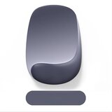 INF Ergonomska silikonska podloga za miško z oporo za zapestje — protizdrsna Lycra površina, udobna opora, več barv Temno siva, (5000264671) Cene