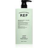 REF Weightless Volume Shampoo šampon za fine in tanke lase za volumen od korenin 600 ml | Shoptok.si