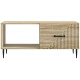  Kava Stol Hrast sonoma 90 x 50 x 40 cm Konstruirano drvo | shoptok.hr