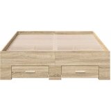  Krevetna konstrukcija Smeđa 120 x 190 cm Konstruirano drvo | shoptok.hr