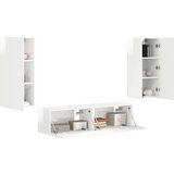 Komplet TV omaric 2 pcs Visok sijaj bela Konstruiran les, (5000132244) | Shoptok.si