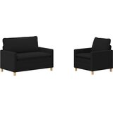  Set sofe 2 kom. Crna Tkanina | shoptok.hr