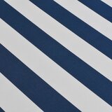 Tenda na Ručno Sklapanje 500 cm Plavo-Bijela | shoptok.hr