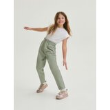 Reserved - Hlače classic denim baggy - Zelena | Shoptok.si