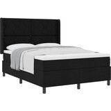  Krevet s opruga kutije s jastukom Crna 190 x 140 cm tkanina | shoptok.hr