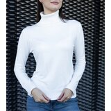 Gemre White loose-fit turtleneck Nida | Shoptok.si