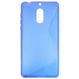 Chameleon Gumiran ovitek (TPU) za Nokia 6, modro-prosojen SLine | Shoptok.si