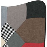 Stolica za opuštanje s osloncem za noge patchwork od tkanine | shoptok.hr