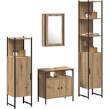  Set namještaja za kupaonicu 4 kom. Umjetnički hrast | shoptok.hr