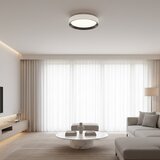 LED plafonjera Green Tech, 12W, 4000K, IP20, bijela + antracit, promjer 25,8 cm | shoptok.hr