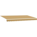 Tenda zamjenska tkanina za okvir 4x2 m Višebojna pruga | shoptok.hr