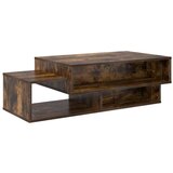  Stolić za kavu Dimljeni hrast 105 x 50 x 32 5 cm Konstruirano drvo | shoptok.hr