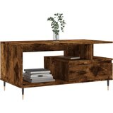  Stolić za kavu boja hrasta 90x49x45 cm konstruirano drvo Smeđa | Shoptok.si