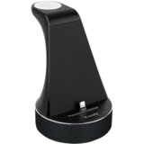 TooQ Tudi podlaga za nalaganje za Apple Watch in Black iPhone vključuje USB polnilnik, (21262250) Cene