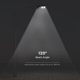  LED prigušiva solarna ulična svetiljka LED/8W/3,2V 6000K IP65 9000 mAh + daljinski upravljač | Eponuda.com