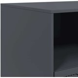 vidaXL TV omarica antracitna 99x39x44 cm jeklo | Shoptok.si