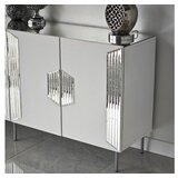 Hanah home dubai - white, silver whitesilver console | ePonuda.com