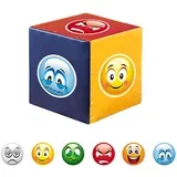kocka emocije 30x30x30cm sport - kocka od sunđera 30x30x30cm presvučena ciradom sa 6 emocija