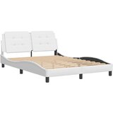  Okvir za krevet bez madraca Zadar bijeli 140x190 cm od umjetne kože | shoptok.hr
