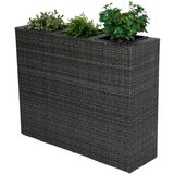 Garden Pleasure Temno siva vrtna posoda ADDU Room Divider | Shoptok.si