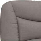  Krevet s madracem Hvar smeđesivi 200x200 cm od tkanine | shoptok.hr