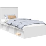  Krevetna konstrukcija Bijelo 100 x 200 cm Čvrsto borovo drvo | Eponuda.ba