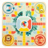  Tabla za Parchis i Igru Guske Woomax Zookabee 30 x 3 x 30 cm Children's Životinje (6 kom.) | shoptok.hr