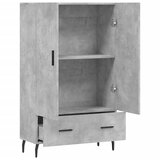  Visoka komoda boja betona 69,5 x 31 x 115 cm konstruirano drvo | Eponuda.ba