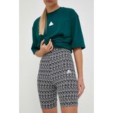 Adidas Kratke hlače ženski, črna barva | Shoptok.si
