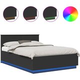  Krevetna konstrukcija Crna 150 x 200 cm Konstruirano drvo | Eponuda.com
