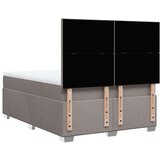  Krevet s oprugama i madracem smeđesivi 160x200 cm tkanina | shoptok.hr