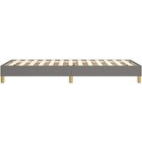 Za krevet s oprugama tamnosivi 100 x 200 cm od tkanine | shoptok.hr