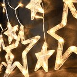  Brilagi - LED božićna spoljašnja zavesa 77xLED/3xAA/USB 1,8m IP44 topla bela | Eponuda.com